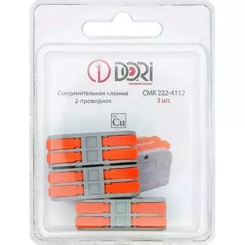 2-проводная соединительная клемма DORI смк 222-4112 42716