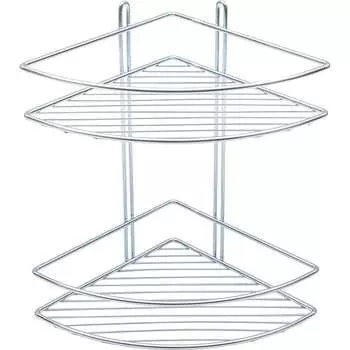 2-ярусная угловая полка для ванной Rosenberg RUS-385320