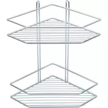 2-ярусная угловая полка для ванной Rosenberg RUS-385321
