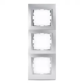 Тройная вертикальная рамка Lezard KARINA 707-4300-153
