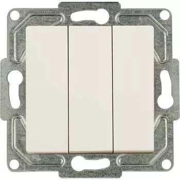 3-клавишный выключатель GUNSAN Eqona 16401200-150160