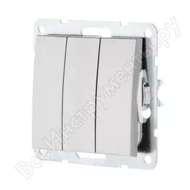 Трехклавишный выключатель LK Studio 862103-1