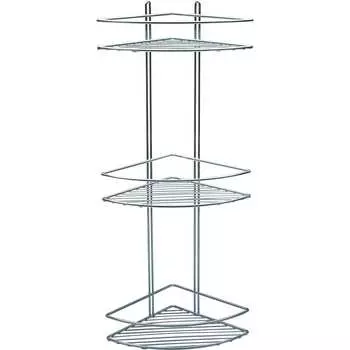 3-ярусная угловая полка для ванной Rosenberg RUS-385330