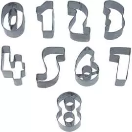 Вырубка для теста S-Chief №01 цифры 415384