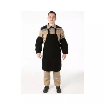 Бесшовный спилковый фартук MILL ТУ 4660319470091