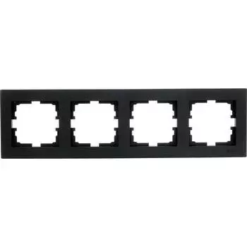 4-ая горизонтальная рамка Lezard VESNA 742-4200-149