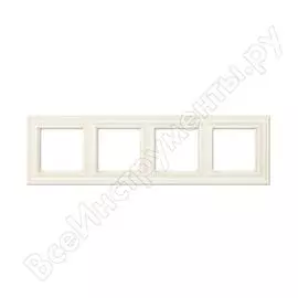 Четырехместная рамка Jung