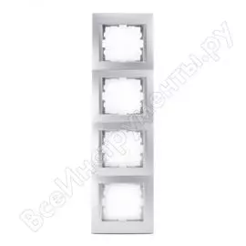 4-ая вертикальная рамка Lezard KARINA 707-4300-154