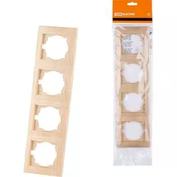 4-х постовая вертикальная рамка TDM ELECTRIC SQ1815-0335