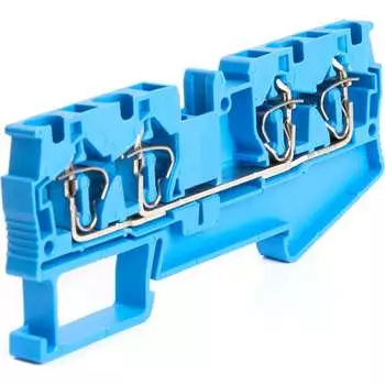 4-проводной проходной зажим самозажимной STEKKER LD554-2-4 39972