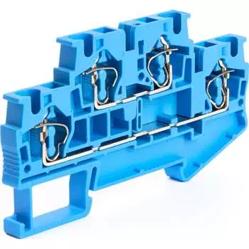 4-проводной проходной зажим самозажимной STEKKER LD555-2-40 39974