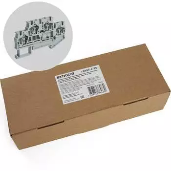 4-проводной проходной зажим самозажимной STEKKER LD555-1-25 39967