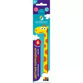 Набор цветных карандашей Воскресенская карандашная фабрика Жираф 519547