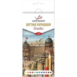 Набор цветных карандашей заточенный Vista-Artista 531524