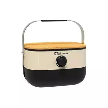 Портативный газовый мини гриль барбекю Sahara Cream Mini BBQ -Cream 5391535340361