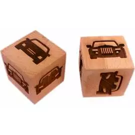 Деревянный кубик для выпечки и лепки S-Chief