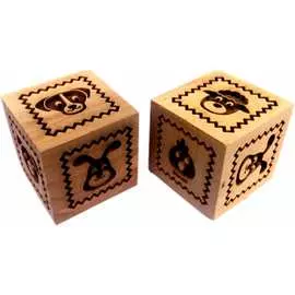 Деревянный кубик для выпечки и лепки S-Chief