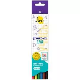 Набор цветных карандашей Лео Учись 585927