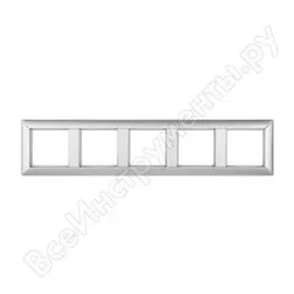 Пятиместная рамка Jung EcoProfi EP485AL