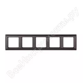 Пятиместная рамка Jung