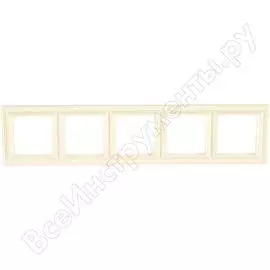 Пятиместная рамка Jung