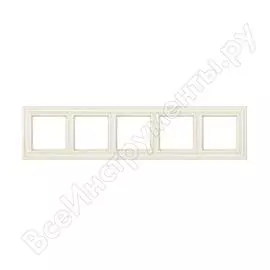 Пятиместная рамка Jung