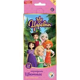Набор цветных карандашей Воскресенская карандашная фабрика Царевны 605431