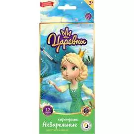 Набор акварельных карандашей Воскресенская карандашная фабрика Царевны Василиса 606541