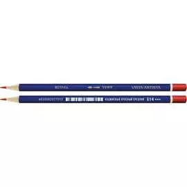 Заточенный акварельный карандаш Vista-Artista 314 Кадмиевый красный средний, Cadmium red medium 611350