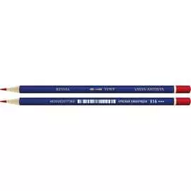 Заточенный акварельный карандаш Vista-Artista 316 Красный хинакридон, Quinacridone red 611352