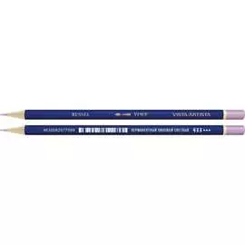 Заточенный акварельный карандаш Vista-Artista 433 Перманентный лиловый светлый, Permanent lilac light 611385