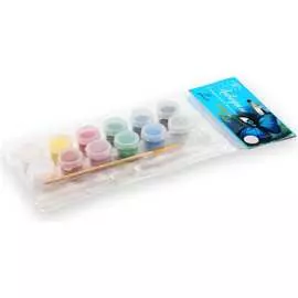 Набор красок для росписи по лицу и телу Аква-колор