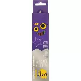 Набор трехгранных карандашей Лео Играй 641542