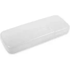 Пластиковый прозрачный пенал Лео