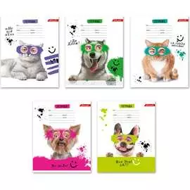 Ученическая школьная тетрадь SVETOCH