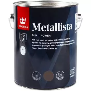 Краска по ржавчине Tikkurila metallista 259162 700014090