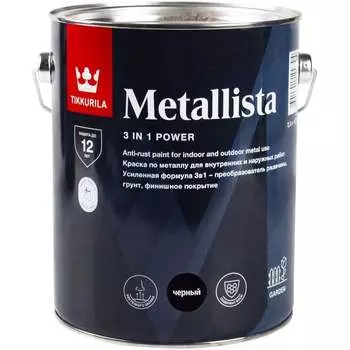 Краска для металла по ржавчине Tikkurila METALLISTA 259164 700014092