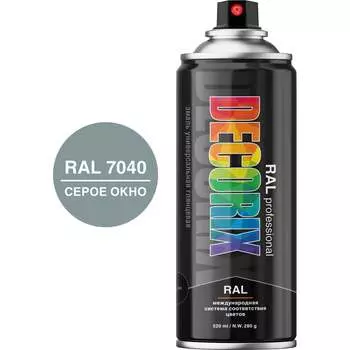 Аэрозольная эмаль Decorix RAL PROFESSIONAL 0138-7040 DX