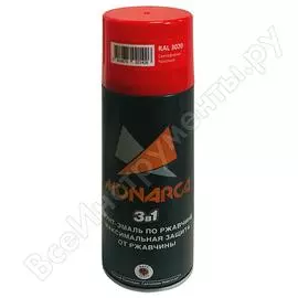 Аэрозольная грунт-эмаль по ржавчине MONARCA 83020