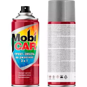 Аэрозольная грунт-эмаль по ржавчине Mobicar 0528-25 MC