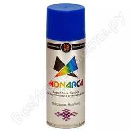 Молотковая аэрозольная краска MONARCA