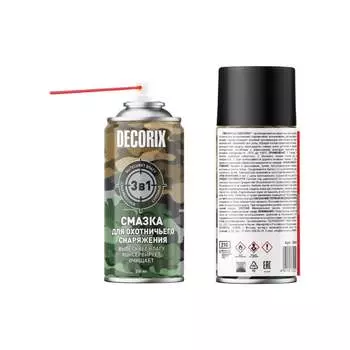 Аэрозольная смазка для охотничьего снаряжения Decorix 0418-00 DA