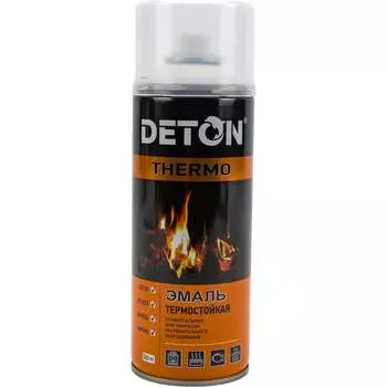 Аэрозольная термостойкая эмаль Deton THERMO 126939
