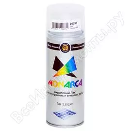 Аэрозольный лак MONARCA 10190