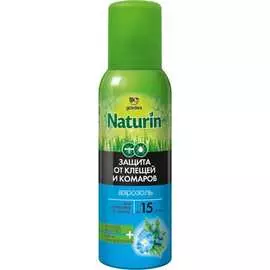 Аэрозоль от клещей на одежду Gardex Naturin N014