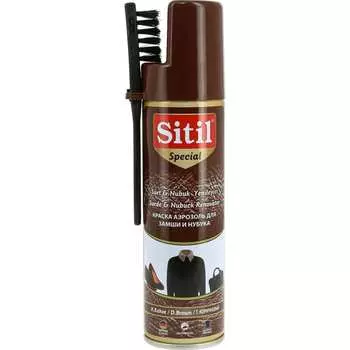 Аэрозоль-восстановитель для замши и нубука Sitil Suede& Nubuck Renovator 122.02 SSNS