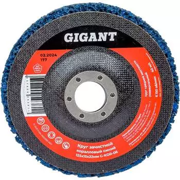 Абразивный коралловый диск Gigant