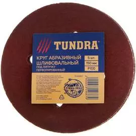 Абразивный перфорированный круг шлифовальный ТУНДРА 5354667