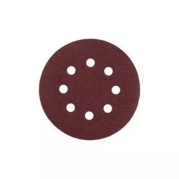 Абразивный перфорированный шлифовальный круг под липучку ТУНДРА 2603083