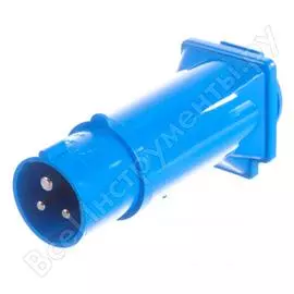 Адаптер abl cee, ip44, вилка 3p 16 a 230v на розетку schuko adp050